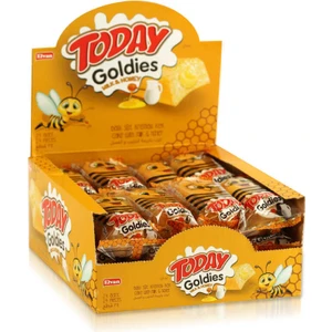 Today Goldies Ballı Sütlü Kek 35 gr 24 Adet Doğal Malzemelerle Lezzetli Atıştırmalık
