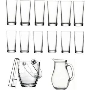 Rakı Bardak ve 15 Prç. Rakı Bardağı ve Buz Kovası Seti