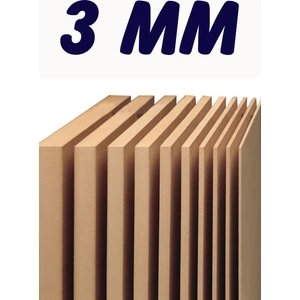 3mm 10X10 cm Levha