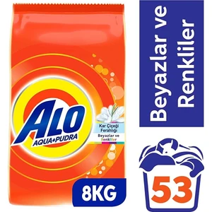 Kar Çiçeği Ferahlığı Aquapudra Toz Deterjan 8 kg