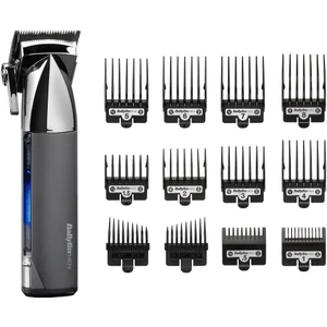 BaByliss Saç Kesme Makinesi Super X, 10 Metal Tarak Başlık, Japon Çelik Bıçaklar, Kablosuz, LED Gösterge, E996E