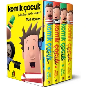 Komik Çocuk 4 Kitap Set - Matt Stanton