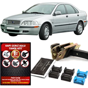 Volvo S40 V40 Kapı Gergi (Limitör) Tamir Kiti 2 Kapı Set 1995-2004