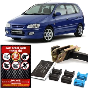 Mitsubishi Space Star Kapı Gergi (Limitör) Tamir Kiti 1998-2004 (2 Kapı Set)