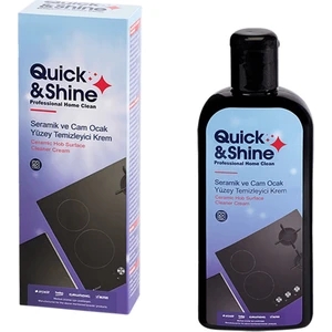 Quick&shine Seramik ve Cam Ocak Yüzey Temizleyici Krem 235 ml