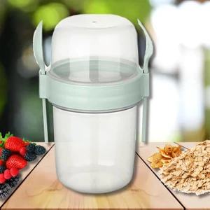 1100 ml Taken Go Müsli Kabı (AP-9453) Pastel Yeşil
