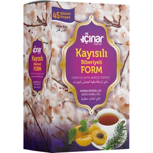Yk Çınar Kayısılı Biberiyeli Form Çayı 45 Süzen Poşet 90 gr