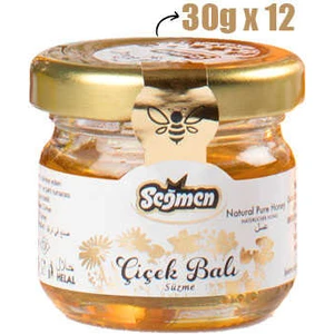 Süzme Çiçek Balı Kavanoz 30 gr (12'li)