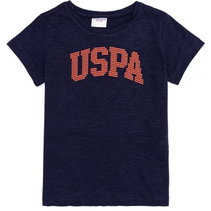 U.S. Polo Assn. Kız Çocuk Lacivert T-Shirt 50252294-VR033