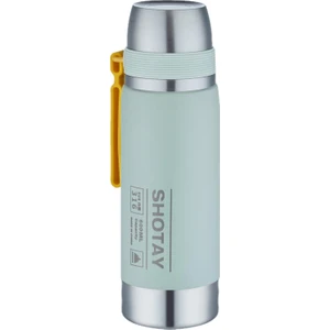 Shotay 600 ml Çelik Kamp Termosu  Ağızlık ve Ekstra Bardaklı Kullanım 24 Saate Kadar Yalıtım