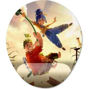 It Takes Two Bilek Destekli Mousepad Model - 1 Oval