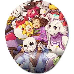 Undertale Bilek Destekli Mousepad Model - 3 Oval