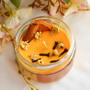 Trend Mum Terapi ve Çakra Kokulu Mum, Portakal , Tarçın ve Karanfil Detaylı Meditasyon, Aromaterapi Rituel Mumu