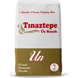 Üçbaşak Sarı Buğday Unu 2 kg (Pastalık ve Böreklik)