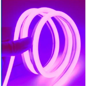 ARTILED 2 Metre 220 Volt Esnek Neon Hortum Şerit LED Işık Aydınlatma Tak Çalıştır Beyaz Işık