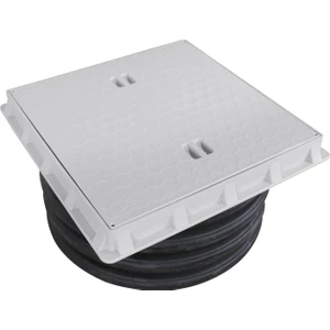 500MM Koruge Boru Uyumlu Çerçeve + Düz Kapak