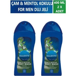 Çam Ve Mentol Erkek Duş Jeli 400 Ml X 2 Adet