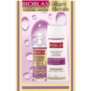 Collagen&Keratin Şampuan 360 Ml+Sıvı Saç Kremi 200 Ml