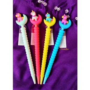 4 Adet Unicorn Magic 07 Uçlu Kalem