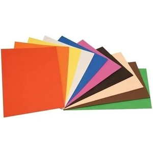 Eva 35X50 cm Yapışkanlı  2 mm Karışık 10 Renk