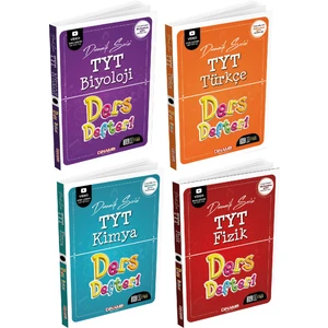 Dinamo Yayınları TYT Fizik+TYT Kimya+TYT Biyoloji+TYT Türkçe Ders Defteri Konu Özetli Soru Bankası Video Çözümlü