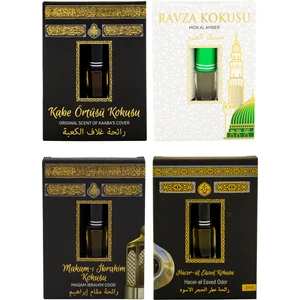 Kabe Örtüsü Kokusu Medine Ravza Kokusu Makamı Ibrahim Kokusu Ve Hacerül Esved Kokusu Alkolsüz Esans 3ml