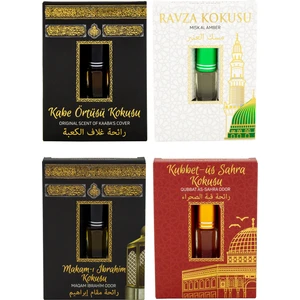 Kabe Örtüsü Kokusu Medine Ravza Kokusu Makamı Ibrahim Kokusu Ve Kubbetül Sahra Kokusu Alkolsüz Esans 3ml
