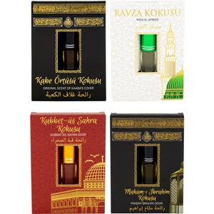 Kabe Örtüsü Kokusu Medine Ravza Kokusu Kubbetül Sahra Kokusu Ve Makamı Ibrahim Kokusu Alkolsüz Esans 3ml