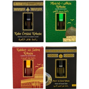 Kabe Örtüsü Kokusu Mescidi Aksa Kokusu Kubbetül Sahra Kokusu ve Hacerül Esved Kokusu Alkolsüz Esans 3ml