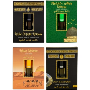 Kabe Örtüsü Kokusu Mescidi Aksa Kokusu Uhud Kokusu ve Hacerül Esved Kokusu Alkolsüz Esans 3ml