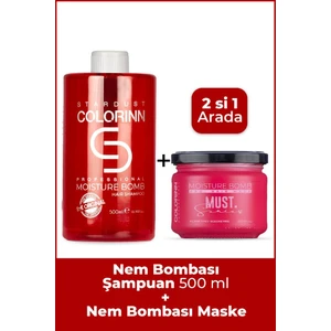 Nem Bombası Şampuan (500ml)+Maske(330ml) 2li Set