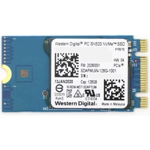 Wd Sn520 Sdapmuw-128G-1001 128GB 2 NVMe SSD
