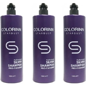 Stardust Silver Mor Şampuan 3 X 1000 Ml 7777777176626