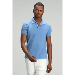 Laon Spor Polo Yaka Erkek Tişört Siyah