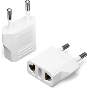 Amerikan Priz Dönüştürücü Abd'den Avrupa'ya Fiş Adaptörü Fiş Çevirici Uç Abd Plug