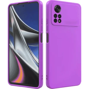 Xiaomi Poco M4 Pro Kılıf Kamera Korumalı Silikon Rubber Arka Kapak