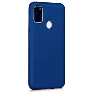 Samsung Galaxy M30S Kılıf Kamera Korumalı Silikon Rubber Arka Kapak