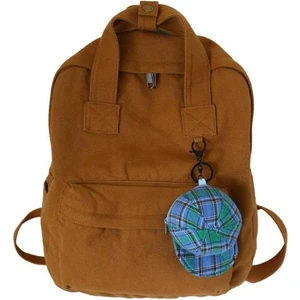 İstanbul Store İstanbul Store Kanvas Çanta Sırt Çantası Kadın Kolej Tarzı Düz ​​renk Sırt Çantası (Yurt Dışından)