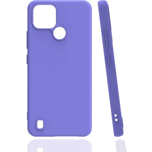 Realme C21Y Kılıf Kamera Korumalı Silikon Rubber Arka Kapak