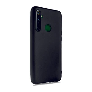 Realme 5i Kılıf Kamera Korumalı Silikon Rubber Arka Kapak