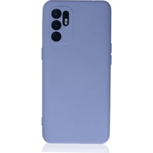Oppo Reno 6 Kılıf Kamera Korumalı Silikon Rubber Arka Kapak
