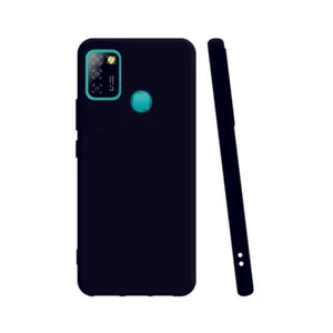 Infinix Smart 5 Kılıf Kamera Korumalı Silikon Rubber Arka Kapak