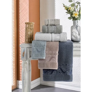 Ece Bukle Jakarlı Şal El Havlusu 50*90 6'Lı Paket
