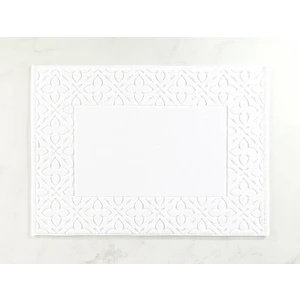 Madame Coco Chance Ayak Havlusu - Beyaz – 50 x 70 cm