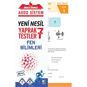 Damla Yayınevi Akıllı  Fen Bilgisi Yeni Nesil Yaprak Testler - 7. Sınıf