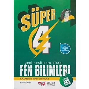 Kişisel Yayınlar 4. Sınıf Fen Bilimleri Yeni Nesil Süper Soru Kitabı
