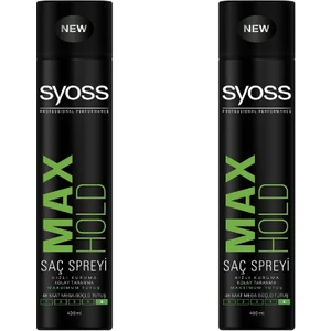 Sprey Max. Hold 400ml 2 Adet