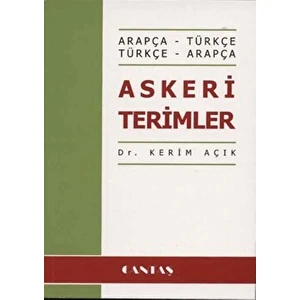 Cantaş Yayınları Askeri Terimler (Arapça-Türkçe Türkçe-Arapça)