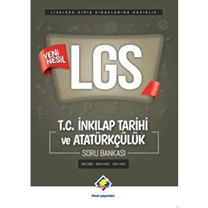 Final Yayınları 2021 LGS T.c. Inkılap Tarihi ve Atatürkçülük Soru Bankası