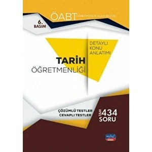 Nobel Sınav Yayınları Öabt Tarih Öğretmenliği Konu Anlatımı ve Çözümlü Testler
